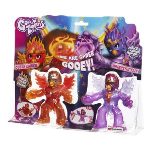GOOZONIANS Figūru 2-paka, Queen Ember pret Princsess Flik, W1