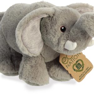 AURORA Eco Nation Plīša rotaļlieta Zilonis, 15 cm
