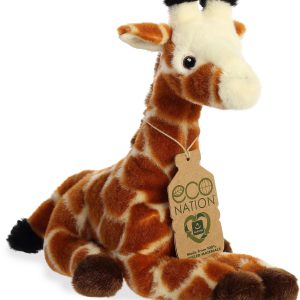 AURORA Eco Nation Plīša rotaļlieta Žirafe, 24 cm