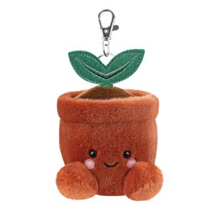 AURORA Palm Pals atslēgu piekariņš - Puķu pods, 12 cm