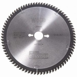 DeWALT Zāģripa EXTREME 250x30mm, 80T, Al