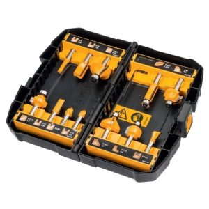 DEWALT Frēžu komplekts 12 gab.