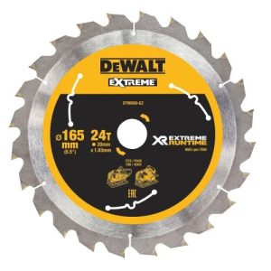 DeWALT Zāģripa XR EXTREME 165mm x 20mm 42T CSB