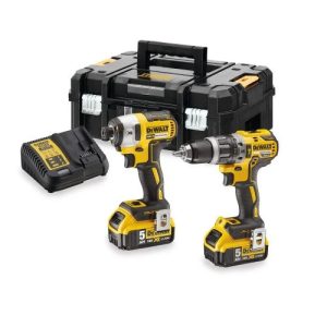 Akumulatora instrumentu komplekts ar bateriju Dewalt DCK266P2T-QW, 18 V, 5 Ah