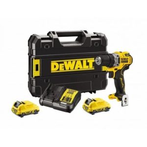 Akumulatora skrūvgriezējs - urbis ar bateriju Dewalt DCD701D2-QW, 10.8 - 12 V, 2 Ah