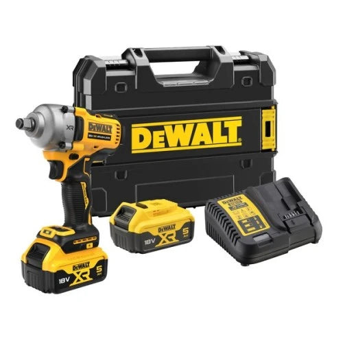 DeWALT Impulsa skrūvgriezis 18V XR 1/2'' 2X5Ah TSTAK