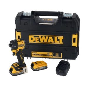 DeWALT Hidrauliskais impulsa skrūvgriezis 18V 1/4" ,6.35mm, PS 2x1.7Ah TSTAK