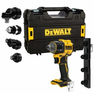 DeWALT Urbjmašīna-skrūvgriezis MULTI-HEAD 18V b/a TSTAK