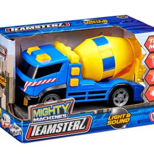 TEAMSTERZ Mighty Machines betona maisītājs ar gaismu un skaņu, 12,5 cm