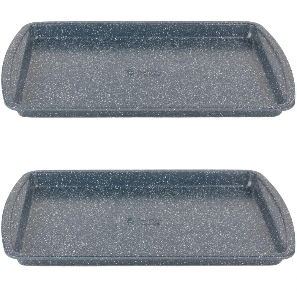 Russell Hobbs RH03858 Nightfall Stone Baking Tray 2 Pack