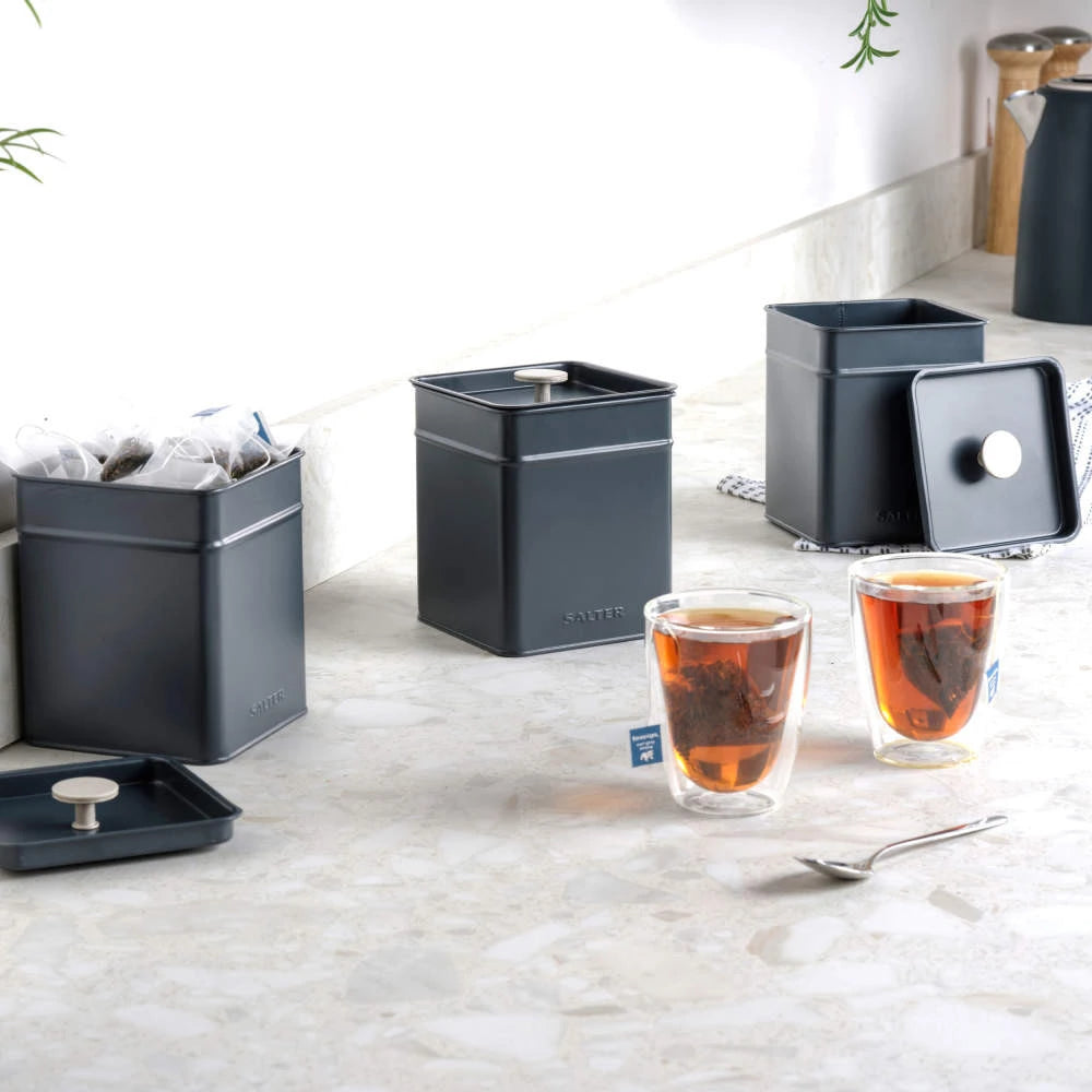 Salter BW124591EU7 Marino 3-Piece Canister Set