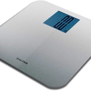 Salter 9075 SCFEU12 Max Electronic Digital Bathroom Scales, Silver