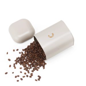 Salter BW13729OEU7 Pebble 3 Piece Canister Set Stone, Beige