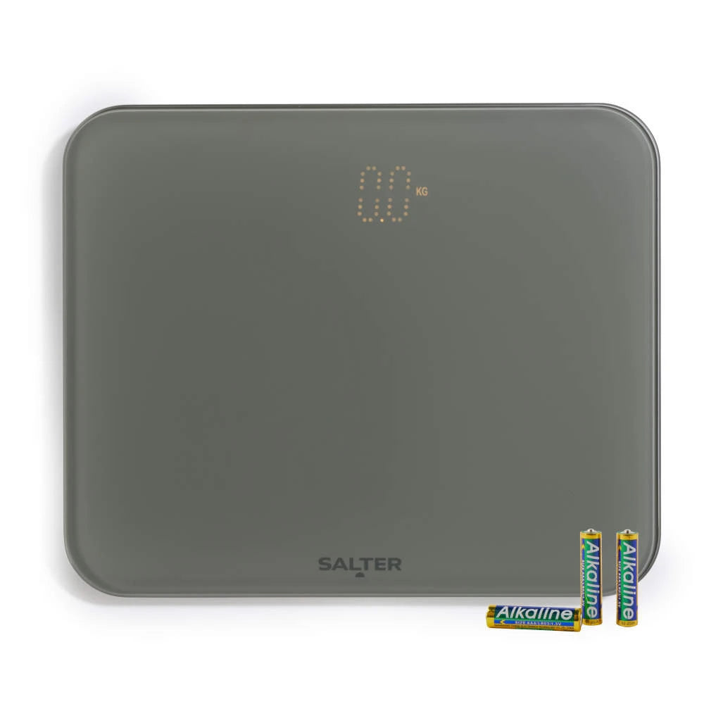 Salter 9204 GFEU12 Shadow Digital Bathroom Scale, Grey