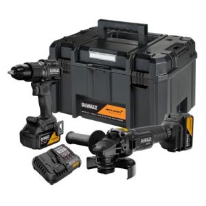 DeWALT McLaren Instrumentu komplekts ,dcd86 + dcg45, 18V 2x5Ah TSTAK
