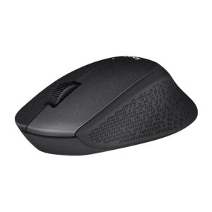 Bezvadu datora pele LOGITECH M330 SILENT, melna