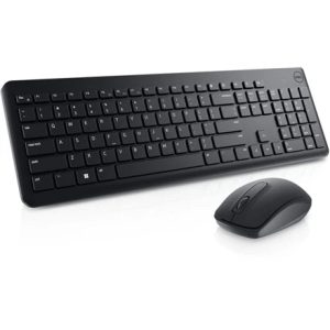 Tastatūras un peles komplekts Dell KM3322W. EN. melns