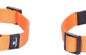 Suņu siksna ziggi oranža 30-45cm/15mm
