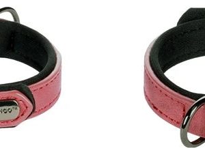 Suņu siksna delu sarkana 31-39cm/20mm