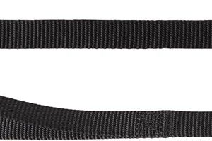 Suņu pavada ziggi melna 1.3m/15mm