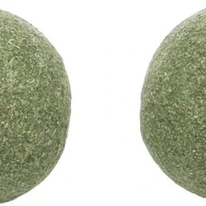 Kaķu rotaļ kaķumetr bumba zaļa 4cm 2gb