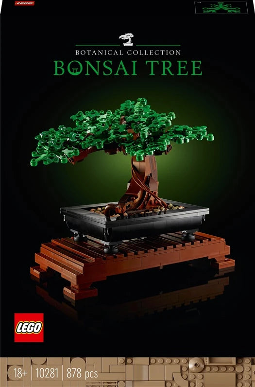 Konstruktors LEGO Botanicals Bonsai kociņš 10281, 878 gab.