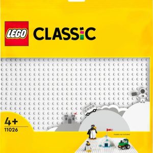Aksesuārs LEGO Classic Balta būvpamatne 11026, 1 gab.