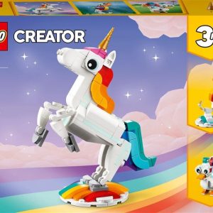 Konstruktors LEGO Creator 3in1 Maģiskais vienradzis 31140