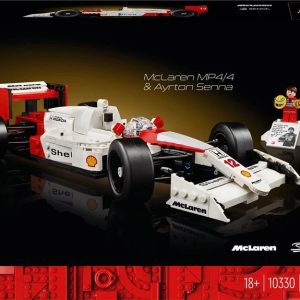 Konstruktors LEGO Icons McLaren MP4/4 un Ayrton Senna 10330, 693 gab.