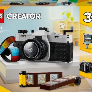 Konstruktors LEGO Creator 3in1 Retro kamera 31147, 261 gab.