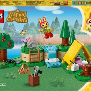 Konstruktors LEGO Animal Crossing Bunnie āra aktivitātes 77047