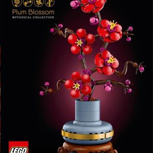 Konstruktors LEGO Icons Plūmes zieds 10369, 327 gab.