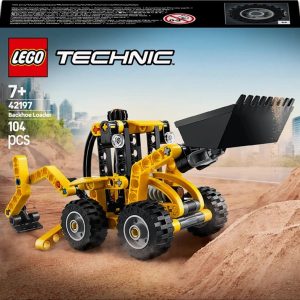 Konstruktors LEGO Technic Ekskavators-iekrāvējs 42197, 104 gab.