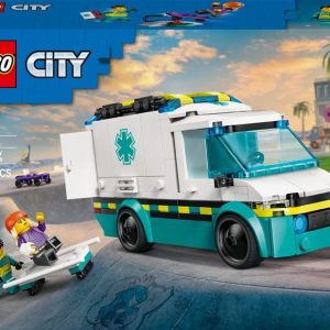 Konstruktors LEGO City Ātrās palīdzības auto 60451, 184 gab.
