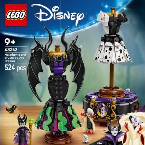 LEGO Disney Maleficent's and Cruella De Vil's Dresses 43262