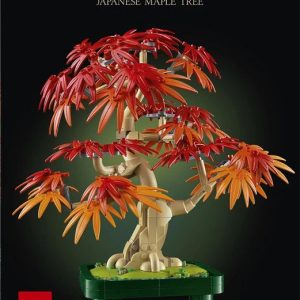 Konstruktors LEGO Botanicals Japāņu Sarkanā Kļava – Bonsai Kociņš 10348, 474 gab.