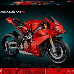 Konstruktors LEGO Technic Ducati Panigale V4 S motocikls 42202, 1603 gab.
