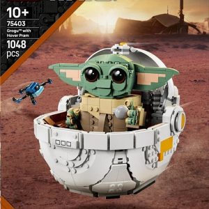 LEGO Star Wars Grogu with Hover Pram. 1048 gab.
