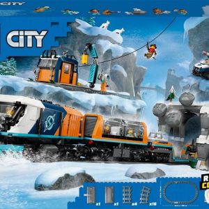 Konstruktors LEGO City Explorers Polar Express Train
