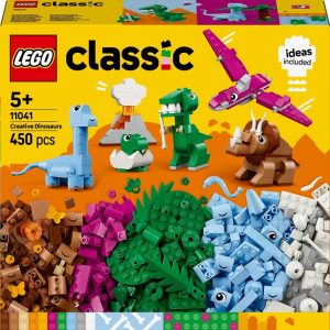 Konstruktors LEGO Classic Radošie dinozauri 11041, 450 gab.