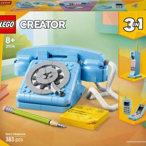 Konstruktors LEGO Creator 3in1 Retro telefons 31174, 383 gab.