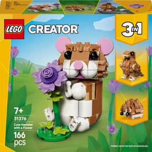 Konstr lego cute hamster flower 31376