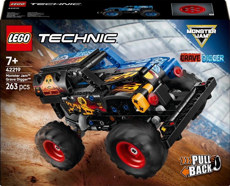 LEGO Technic Monster Jam 42219 konstruktors. 263 gab.