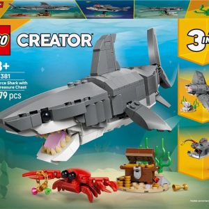 LEGO Creator 3in1 Briesmīgā haizivs 31381. 379 gab.