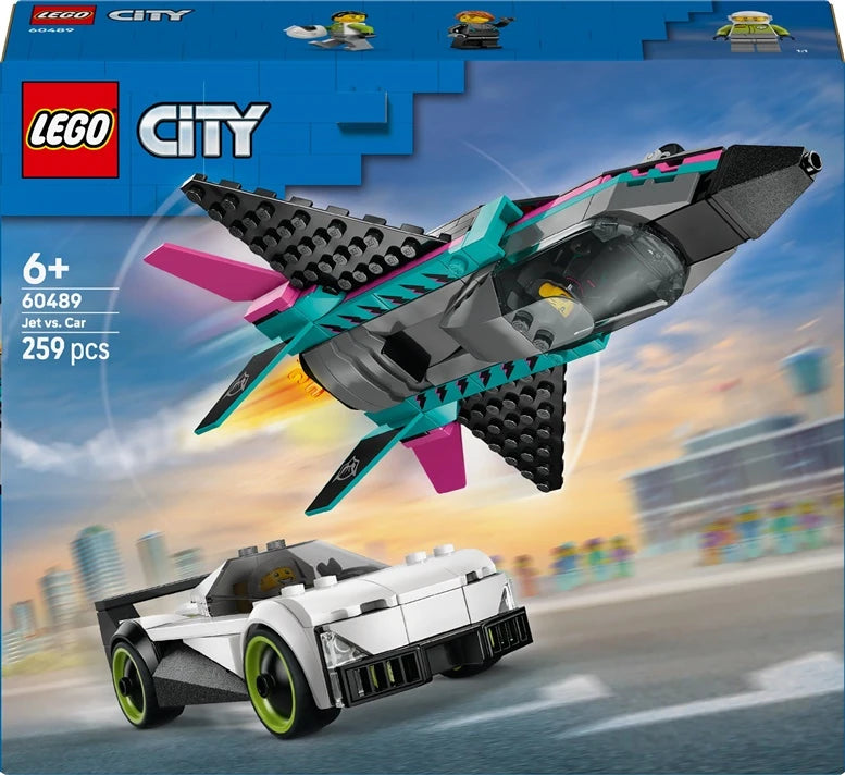 LEGO City Reaktīvā lidmašīna 60489. 259 gab.