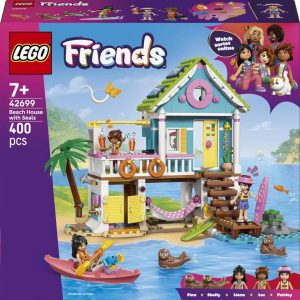 Konstr lego beach house with seals 42699