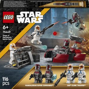 Konstruktors LEGO Star Wars Planētas Mandalore aplenkuma kaujas paka 75449, 116 gab.