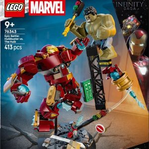 Konstruktors LEGO - Marvel Spraigā kauja: Hulkbuster pret Halku 76343, 413 gab.