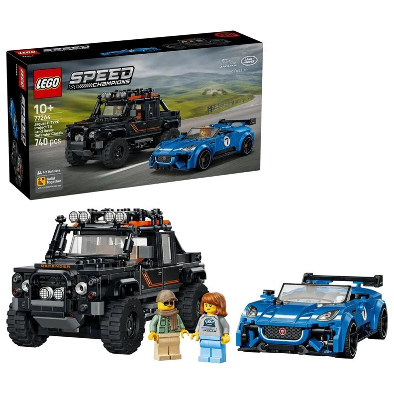 LEGO Jaguar Land Rover Defender konstruktors 77264 740 deta