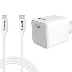 Sandberg 441-58 USB-C 20W Charger + cable 1M